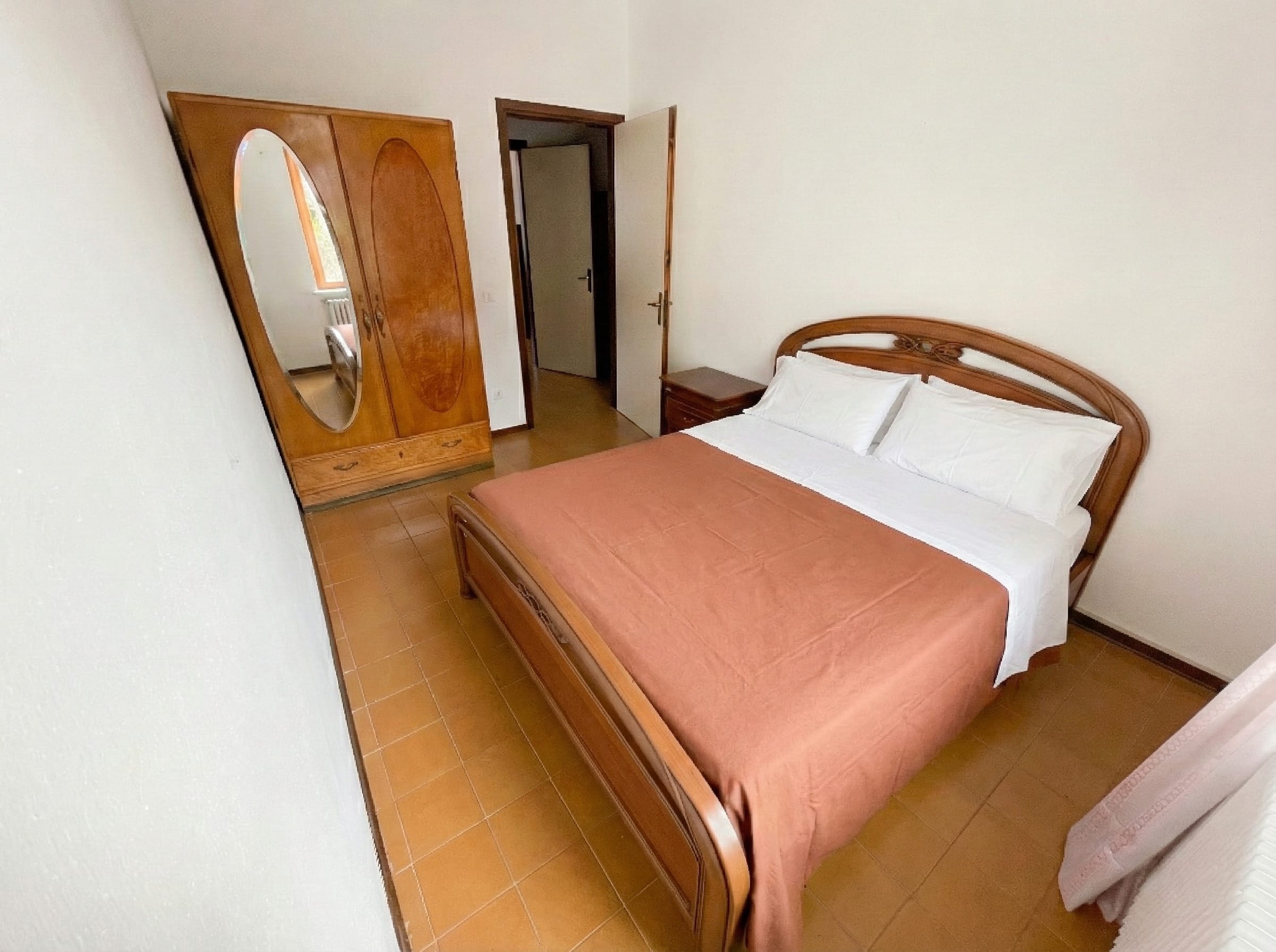 Camera doppia dell'appartamento 1, casa in affitto a Vito d'Asio