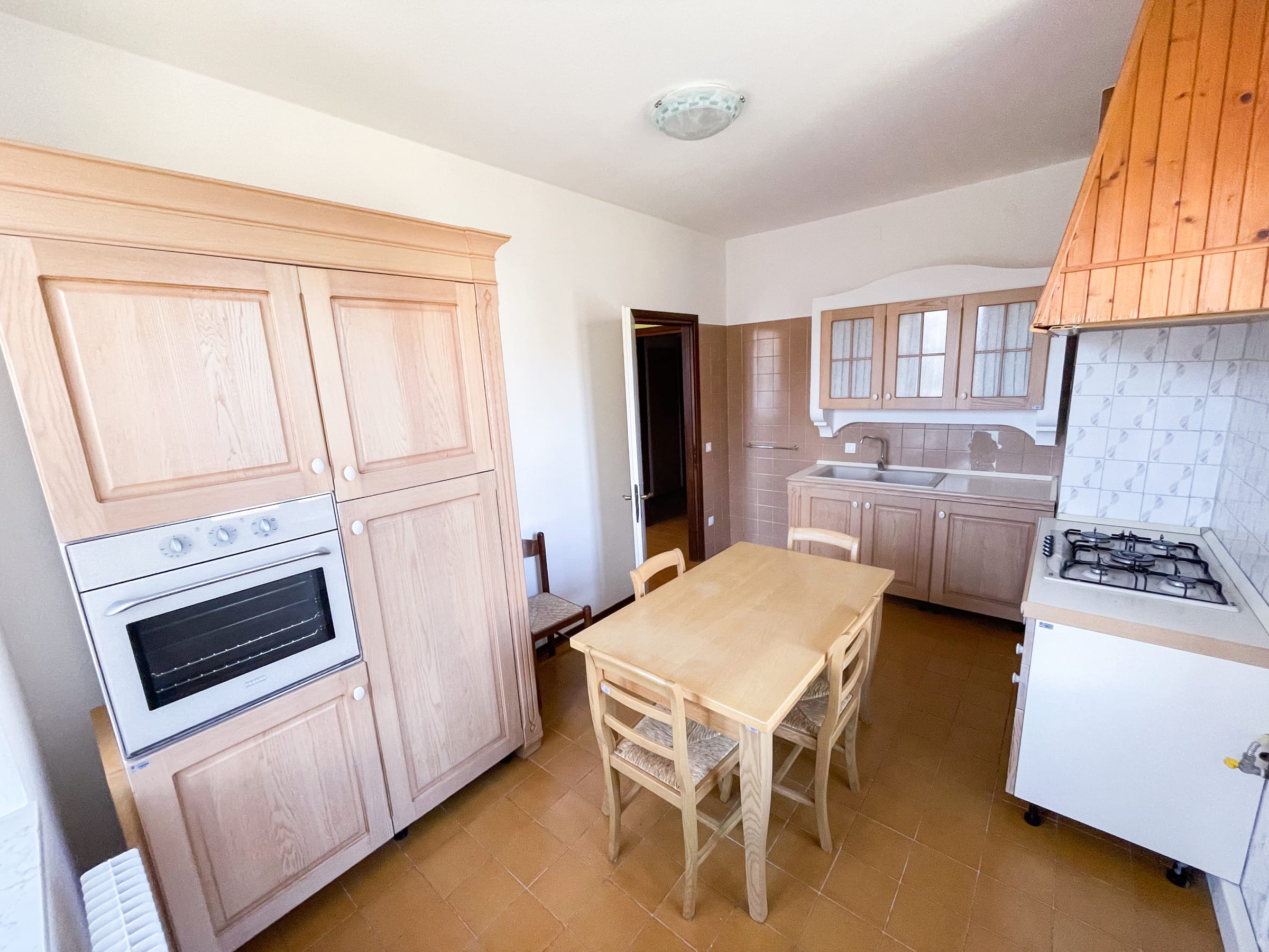 Cucina dell'appartamento 3 in affitto in Val d'Arzino