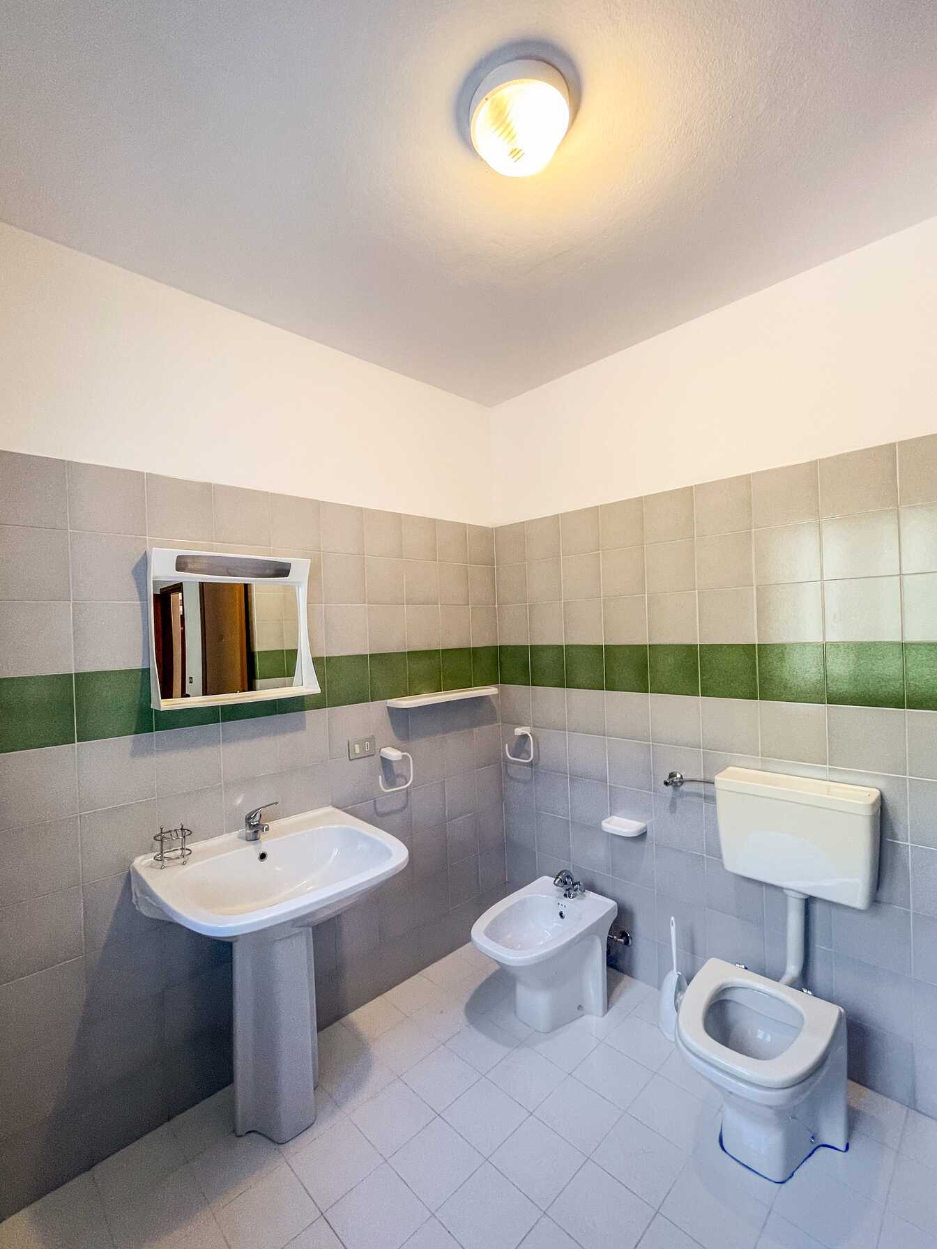 Bagni moderni e completi a disposizione dei gruppi ospitati presso la struttura Casa Alba